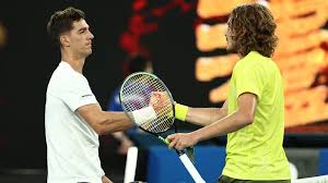 Adidas tie ii headband white. Australian Open Stefanos Tsitsipas Classy Message After Thriller Against Thanasi Kokkinakis