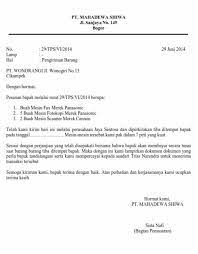 Surat yang biasanya ditujukan kepada individu atau instansi sifatnya resmi dan dari segi isi surat juga terstruktur. Contoh Surat Resmi Perusahaan Yang Baik Dan Benar Contoh Lif Co Id