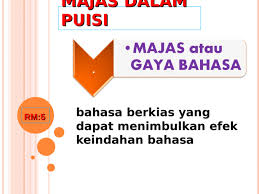 Contoh Majas Dalam Puisi Ppt Powerpoint