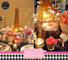 There is no single formula to throwing a french themed party. Styling Ideas For A Paris Themed Sweet 16 Soiree