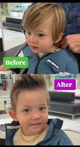 Our lil g got a fresh cut 🤩😍