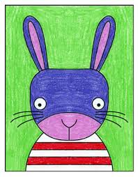 All there's left to do is to color in the picture you have just drawn. Draw A Cute Bunny Face Art Projects For Kids