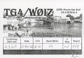 How to make, to fill, to exchange qsl. It S All In The Cards Qsls From The Republic Of Guatemala Onallbands