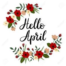 April activity calendar for the elderly! Hallo April Hand Schriftzug Grusskarte Lizenzfrei Nutzbare Vektorgrafiken Clip Arts Illustrationen Image 73801922