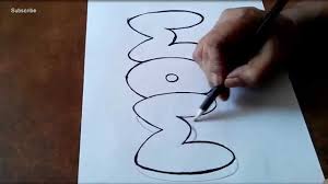 Graffiti font alphabet letters urban paint sketch artistic letter>. How To Draw Bubble Letters Graffiti Letters For Children Youtube