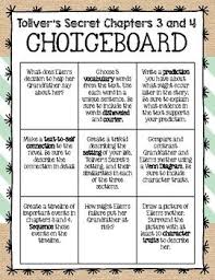 Toliver S Secret Choice Boards For Personalized Learning In 2020 Personalized Learning Choice Boards Right To Education