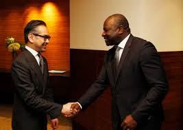 File:Indonesian Foreign Minister Marty Natalegawa and CTBTO Executive  Secretary Lassina Zerbo. (14222244355).jpg