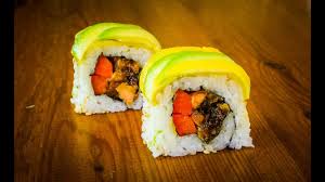 Get your equipment ready before deep frying: Mango Avocado Sushi Roll Recipe How To Make Sushi Rolls Youtube