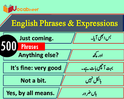 Short English Phrases Expressions In Hindi Urdu Meanings Pdf 500 English Phrases And Expressi English Phrases Learn English Words English Vocabulary Words