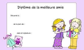 Diplome Pour Famille Et Amis Meilleure Maman Meilleur Papa Frere Super Mamie Super Papi Le Diplome De La Meilleure Amie De Diplome Amis Meilleure Maman
