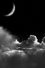 Black And White Sky Black And White My Favorite Photo Beautiful Moon Night Skies Nature