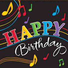 The musical mice are back. Dancing Musical Notes Happy Birthday 3 Ply Lunch Napkins Happy Birthday Dancing Happy Birthday Music Happy Birthday Song