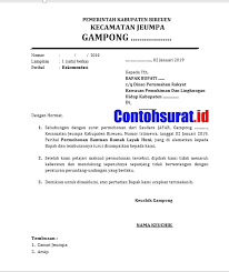 Surat ini dibuat berdasarkan penilaian surat ini dikeluarkan oleh kepala desa/kelurahan dimana tujuan dari surat ini surat ini cocok bagi anda yang ingin pergi ke luar negeri, salah satunya untuk. Contoh Surat Rekomendasi Kepala Desa Keuchik Untuk Permohonan Bantuan Rumah Layak Huni Contoh Surat