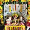This festival is privately celebrated at home by the public in which people install a small clay idol of lord ganesh for its worship during this with ganesh chaturthi decoration, you also need to wear the best matching dress which suits the theme and environment of ganesh chaturthi decoration. 3