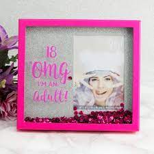 18 OMG I'm An Adult Glitter Photo Frame | Shop In Ireland