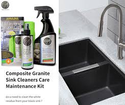 Most have diluted sealer, a little alcohol, and some soap. Supreme Surface Composite Granite Sink Cleaners Care Facebook