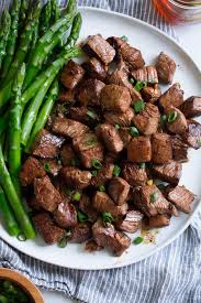 Beef with broccoli, weeknight meals, easy meals, stir fry. Honey Garlic Steak Bites Cooking Classy