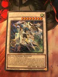 * CRYSTAL WING SYNCHRO DRAGON * (VLP) (ITALIAN) SECRET RARE 1ST EDITION  YUGIOH! | eBay