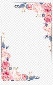 Floral Frame Png Marcos De Flores Para Invitaciones Marcos Con Flores Marcos Invitaciones