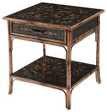 The Chinese Garden Table Asian Side Tables And End Tables By Theodore Alexander Side Table Table Garden Table