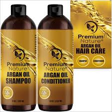 As the argan oil is rich in antioxidants and essential fatty acids, it can be used directly on your hair for an effective result. Argan Oil Shampoo And Conditioner Set Sulfate Free All Natural Hair Repair Treatment Clarifying Volumizing Moisturizing Color Safe Gentle For Curly Color Treated Hair Gift Walmart Canada