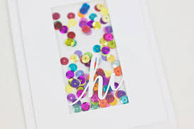 Tips for making these cards in bulk: Homemade Glitter Free Tutorial Craftsy
