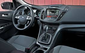 2014 Ford Escape Interior Automobile Magazine Ford Escape Ford Titanium White