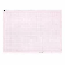 Ecg Paper 8 Pack Z Fold Welch Allyn Compatible Generic Red Grid Chart Paper Ebay