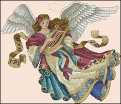 Double knitting patterns bead loom patterns perler patterns beading patterns cross stitch music cross stitch cards cross stitching cross stitch embroidery cross stitch designs. Angel Of Music Cross Stitch Pattern Counted Cross Stitch Patterns And Charts