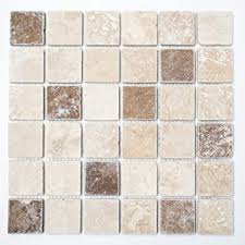 Feinsteinzeug fliesen mosaik holzoptik braun matt boden duschwand spritzschutz. Mosaikfliesen Fliesen Mosaik Kuche Bad Wc Wohnbereich Fliesenspiegel Quadrat Travertin Matt Boden 10mm Neu 912 Amazon De Baumarkt