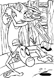 Free printable catdog coloring pages. Coloring Page Catdog Coloring Pages 10