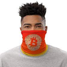 Bitcoin Face Mask Cypto Face Mask Unisex Etsy Neck Warmer Face Mask Unisex