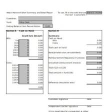 The process is not only vital to ensuring cash funds are properly deposited and recorded but also to ensure internal control policies are being. Cash Reconciliation Sheet Templates 12 Free Docs Xlsx Pdf Formats Samples Examples