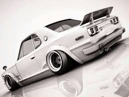 nice stance rcカー 改造車 ハコスカ gtr