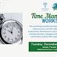 Time Management Workshop event image