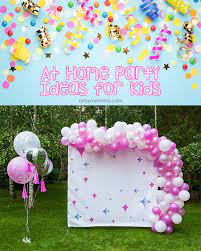 Ideas For Parties At Home With Kids Artsy Momma Kids Birthday Party Virtual Party Ideas Free Birthday Stuff