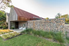 Amazing gabion fence design ideas.ideal for house and garden! Stone Gabion Basket Walls The Ideal Sustainable Fence Solution Houzz Nz
