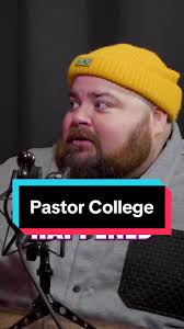 Pastor outside of College