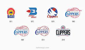 The closest font you can get for the los angeles clippers logo is basker old serial heavy font. Los Angeles Clippers Logo Design History Meaning And Evolution Turbologo