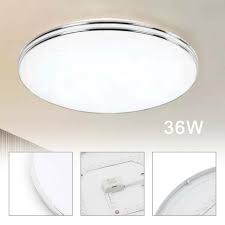 Discover our extensive fluorescent kitchen ceiling light collection at zebo; 24w Round Led Ceiling Down Light Flush Mount Fixture Lamp Living Room Fitting Uk For Sale Ebay