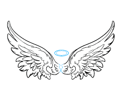 See more ideas about wings, wings drawing, wings tattoo. How To Draw Angel Wings In A Few Easy Steps Easy Drawing Guides