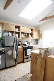 inside a small kitchen renovation on