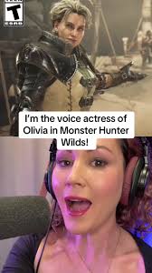 #duet with @Capcom #mhwilds Ahhhh!! I love seeing how much you guys are  loving the game!!! Thanks so much for playing!🎙️🎮 ❤️ #videogame  #monsterhunter #monsterhunterwilds #capcom #voiceactor ...