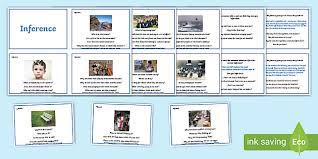 Making inferences is such an important skill for kids to learn. Guided Reading Inference Activities Printable Task Cards