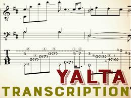 And teach using sheet music synced with video notation and tab editor easily create interactive sheet music, for free about soundslice here's our story. Yalta Transcription Dan Schwartz