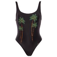 Achetez en ligne mode de plage et maillots de bain de banana moon. Maillot De Bain Une Piece Sans Armatures Dos Nu Noir Banana Moon Lemon Curve