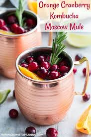 Orange Cranberry Kombucha Moscow Mule Recipe Cranberry Kombucha Kombucha Recipe Kombucha
