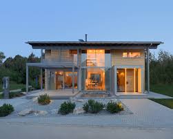 Smart House By Baufritz First Certified Self Sufficient Home In Germany Sustainable House Design Flat Pack Homes Modern House Design