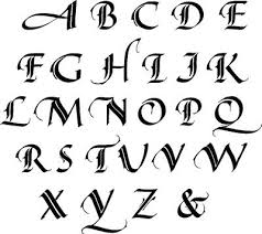 Rubber Stamp Alphabets Lettering Alphabet Calligraphy Fonts Lettering Design