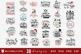 Download Christmas Bundle 30 Designs Graphic By Winterwolfesvg Creative Fabrica Yellowimages Mockups